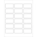 WL-160 address label template vector graphics